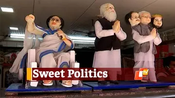 Battle For Bengal: Sweet shop in Howrah Captures The Mood Of The State