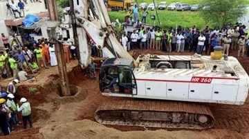 Efforts On To Rescue Boy From Borewell Enter 4th Day