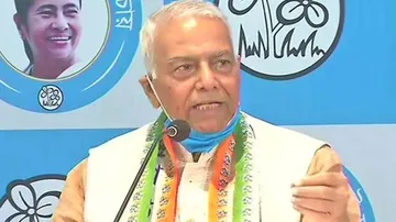 Former Union Minister Yashwant Sinha Joins TMC