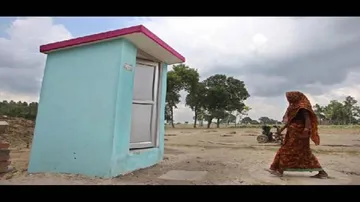Tribal woman mortgages jewellery to build toilet