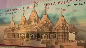 Foundation stone laid for 1st Hindu temple in Abu Dhabi