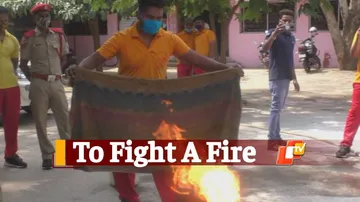 How To Handle A LPG Cylinder Leak | Mock Fire Drill At Sonepur Hospital In Odisha