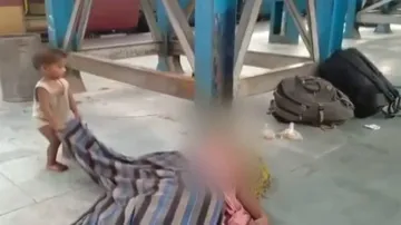 Lockdown: Toddler's Failed Attempt To Wake Up Dead Mother Leaves People Shaken