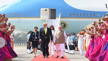 Namaste Trump: POTUS & FLOTUS In India