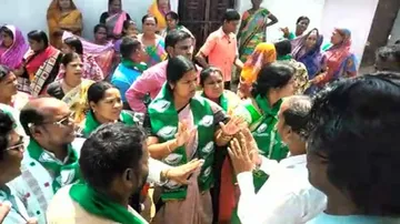 BJD MLA & candidate Tukuni Sahu faces wrath of locals during campaigning