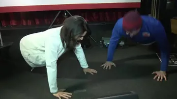 Tulsi Gabbard Takes Up Push-Up Challenge