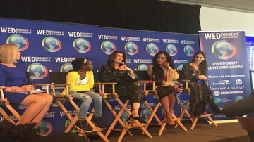 Twinkle Khanna speaks at UN women's entrepreneurship summit