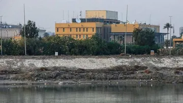 Four rockets land near US embassy in Baghdad