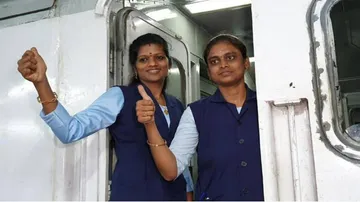 All-Woman Crew Operates Uday Express To Bengaluru