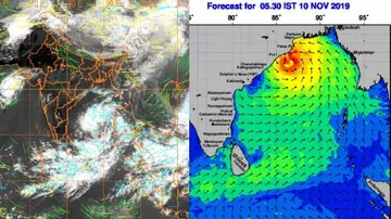 'Severe' cyclone in BoB: IMD says may skip Odisha, INCOIS still shows hitting State on Nov 10!