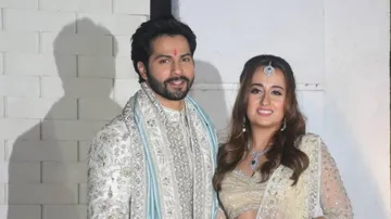 Varun Dhawan Shares First Image Of Wedding With Natasha Dalal