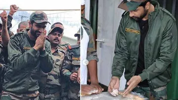 Respect! Vicky Kaushal Makes Rotis For Indian Soldiers