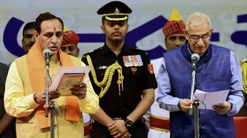 Rupani takes oath as Gujarat CM