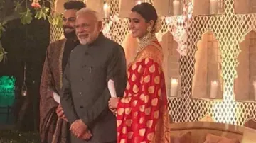 Virat-Anushka Marriage: Modi, Jaitley attend wedding reception in Delhi
