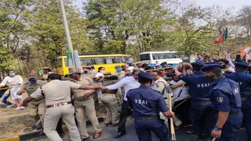 BJP Workers Detained For Protesting CM's Rourkela Visit; Congress Observes 'Dhoka Divas'