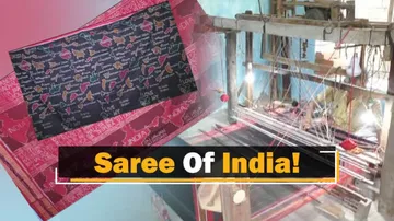 Odisha’s Bandha Saree Weavers Showcase Craftsmanship In Unique Design
