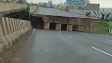 Bridge on NH-16 sinks in Odisha’s Jajpur, vehicular movement affected 