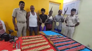 Four poachers arrested in Odisha; animal body parts, arms & ammunition seized