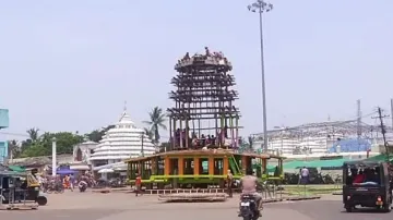 Tulasi Kshetra Kendrapara comes alive with hustle and bustle of Rath Yatra 