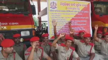 Odisha Fire Services personnel go on indefinite stir