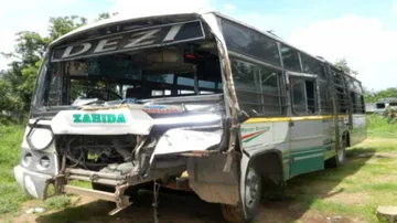 10 injured as bus hits truck in Bargarh