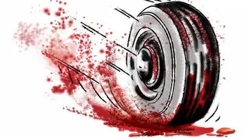 Two killed after being hit by unidentified vehicle