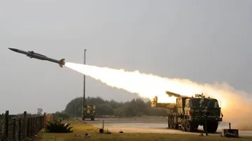 Surface-to-air missile 'Akash' tested with indigenous radio frequency seeker