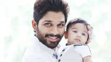 Allu Arjun's picture with daughter goes viral