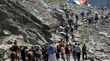603 pilgrims leave for Amarnath Yatra