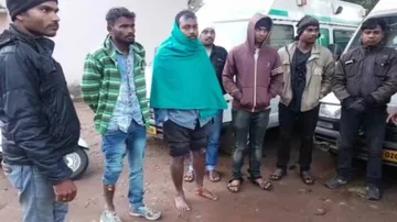 Six ambulance workers thrashed after their vehicle hits rickshaw