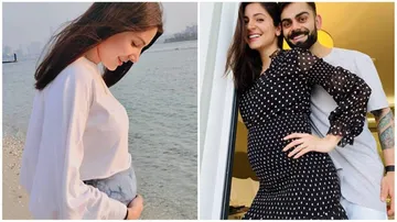 Anushka Sharma Flaunts Her Baby Bump, Husband Virat's Comment Wins The Internet