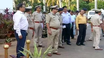 Three tier security cover for Assembly budget session