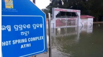 Watch: Flood Water Enters Famous Ansupa Lake Park, Hot Spring Atri
