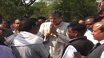 Protests palpable ahead of BJD MP Baijayant Panda's event in Kendrapara