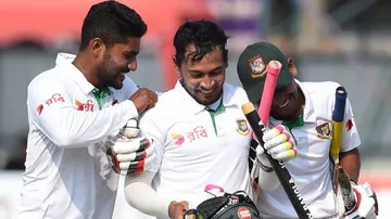 Bangladesh beat Sri Lanka to win 100th Test