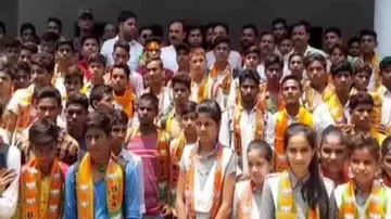 UP BJP MLA enrols schools students as party members