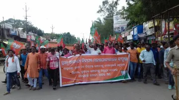 BJP claims Prasanna Acharya has links with Green Ray International