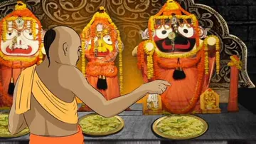 Lord Jagannath offered prasad on brass utensils instead of gold?