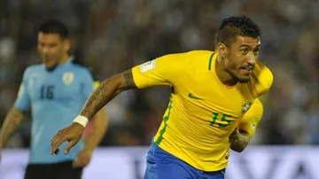 Paulinho hat-trick secures Brazil victory over Uruguay