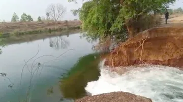 Dhenkanal: 30-ft Breach  In Rengali Dam Inundates Acres Of Farmland, Triggers Panic In Villages