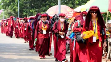 'Eco Padyatra' by Buddhist monks to create environment awareness