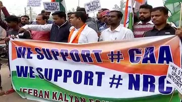 Huge Rally In Support Of CAA and NRC In Odisha