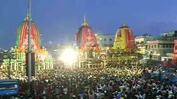 Rath Yatra: Chariots Of Holy Trinity Reach Gundicha Temple