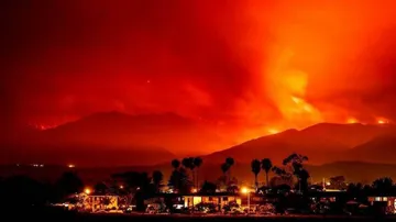 California wildfire larger than New York city