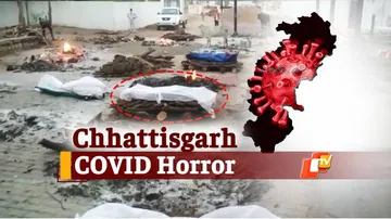 Watch: Pyres Burn Incessantly As Crematoriums In Chhattisgarh Overflow With Dead