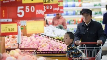 China's food prices drop, inflation to be low