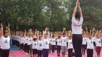 China celebrates International Yoga Day