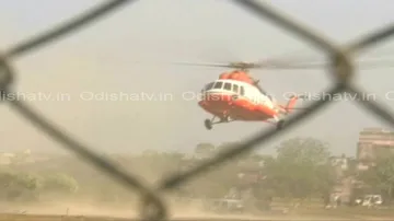 After loot by rebels, Ration delivered to BSF in cut-off areas by chopper