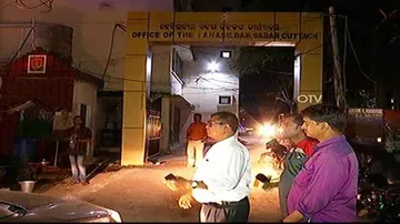 Cuttack Collector conducts surprise visit during night at Sadar Tehsil office