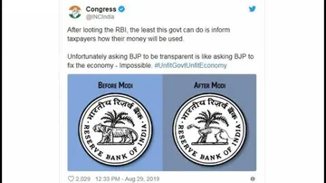 Congress Shoots Sarcastic Tweets To Hit Modi On Economy